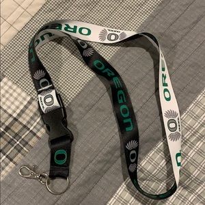 Oregon university lanyard